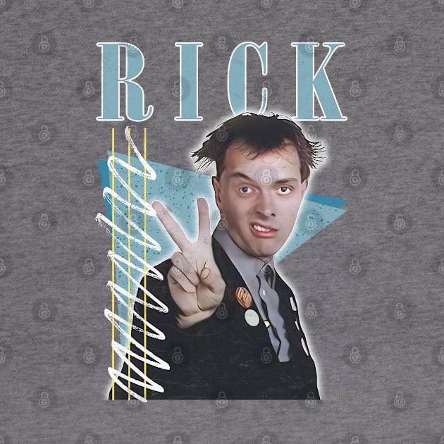 Rick // The Young Ones \\ 80s Retro Fan Artwork Design by DankFutura